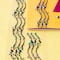 12 Packs: 2 ct. (24 total) Black AB Crystal Strip Bling Stickers by Recollections™